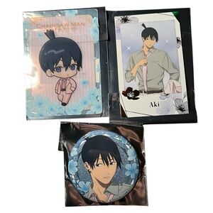 Chainsaw Man sunshine city prince hotel collab merch bundle (Aki)